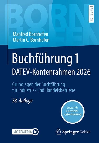 Produktbild: Buchf&uuml;hrung 1 DATEV-Kontenrahmen 2026