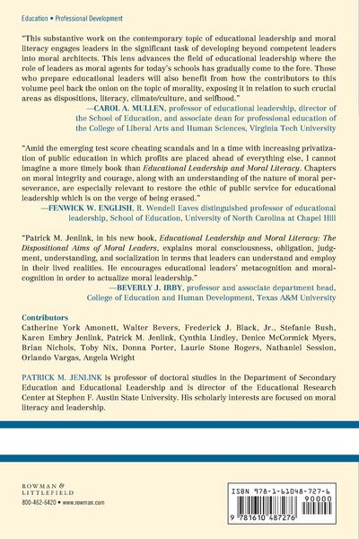 Produktbild: Educational Leadership and Moral Literacy
