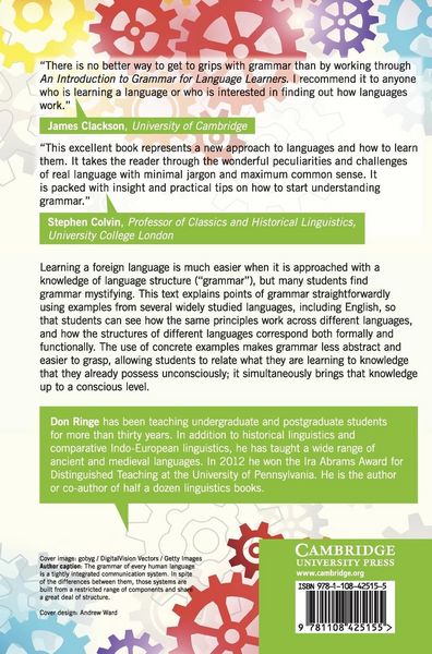 Produktbild: An Introduction to Grammar for Language Learners