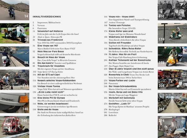 Produktbild: VESCOO Jahrbuch f&uuml;r Vespa-Fans und Ape-Freunde