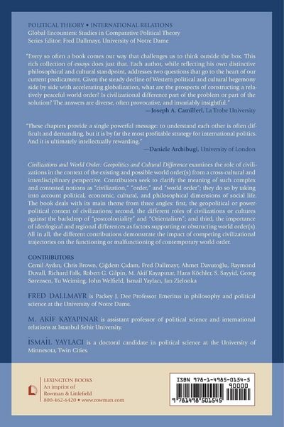 Produktbild: Civilizations and World Order