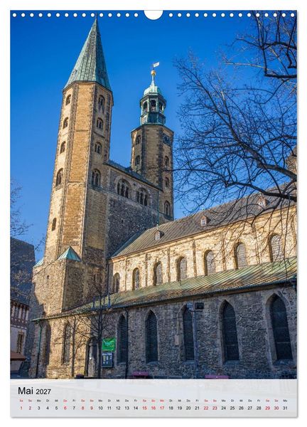 Produktbild: Goslar - Kaiserstadt und Welterbe (Wandkalender 2027 DIN A3 hoch), CALVENDO Monatskalender
