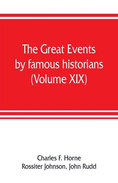 Produktbild: The great events by famous historians (Volume XIX)
