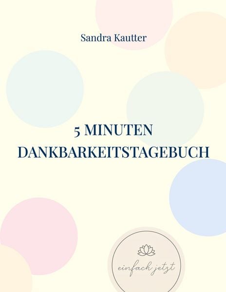 Produktbild: 5 Minuten Dankbarkeitstagebuch