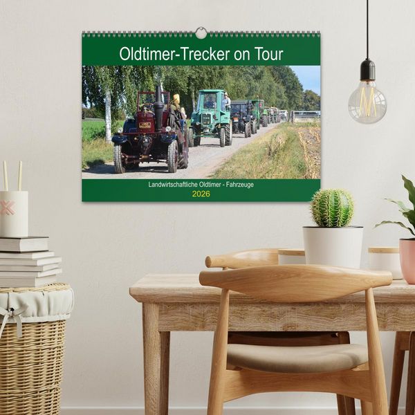 Produktbild: Oldtimer-Trecker on Tour (Wandkalender 2026 DIN A3 quer), CALVENDO Monatskalender