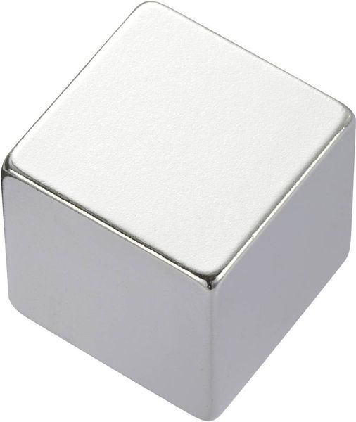 TRU COMPONENTS 505958 Permanent-Magnet Würfel (L x B x H) 20 x 20 x 20 mm N45  1.33 - 1.37 T Grenztemperatur (max.): 80 