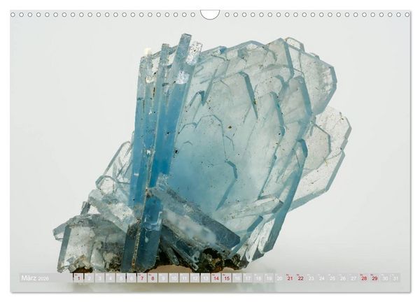 Produktbild: Faszination Mineralien (Wandkalender 2026 DIN A3 quer), CALVENDO Monatskalender