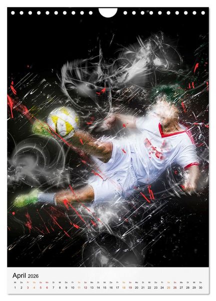 Produktbild: Fussball - einfach cool (Wandkalender 2026 DIN A4 hoch), CALVENDO Monatskalender