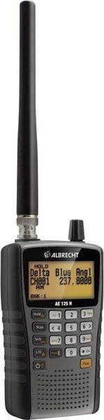 Albrecht AE125H 27125 Funk-Handscanner