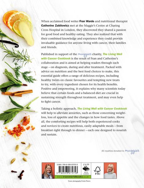 Produktbild: The Living Well With Cancer Cookbook