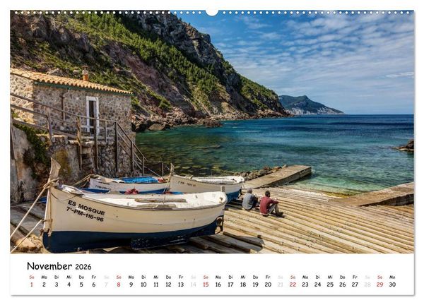 Produktbild: Wildes und romantisches Mallorca (Wandkalender 2026 DIN A2 quer), CALVENDO Monatskalender