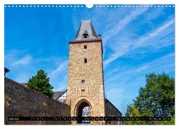 Produktbild: Blankenberg Burg und Stadt (Wandkalender 2026 DIN A3 quer), CALVENDO Monatskalender