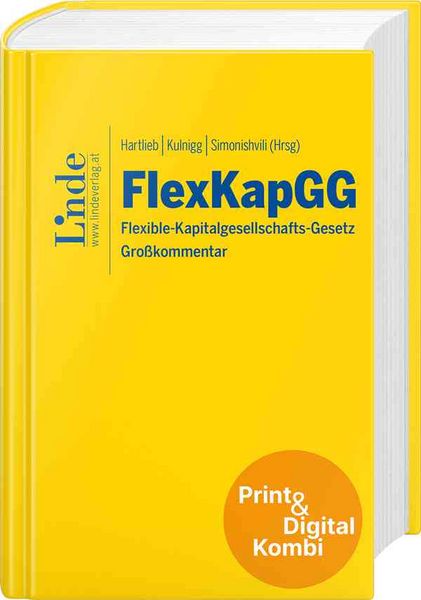 Produktbild: FlexKapGG | Flexible-Kapitalgesellschafts-Gesetz (Kombi Print&digital)