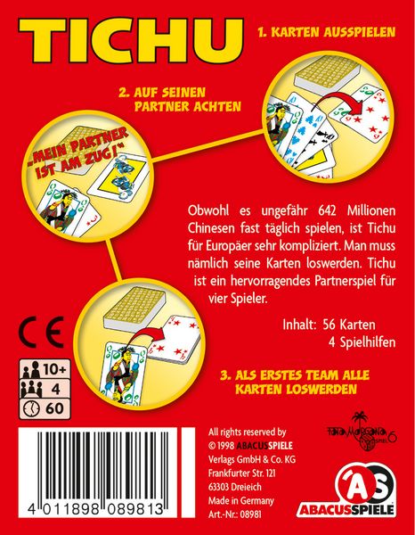 Produktbild: Abacusspiele - Tichu