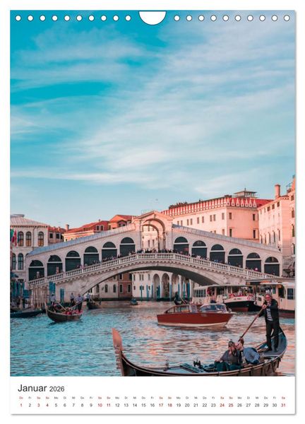 Produktbild: Italien - Wundervolle Ansichten (Wandkalender 2026 DIN A4 hoch), CALVENDO Monatskalender