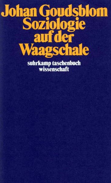 Produktbild: Soziologie auf der Waagschale