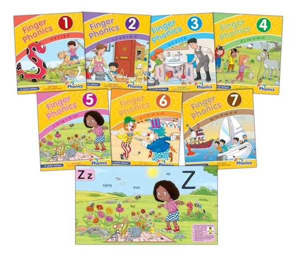 Produktbild: Finger Phonics Books 1-7