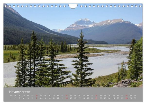 Produktbild: Rocky Mountains 2027 (Wandkalender 2027 DIN A4 quer), CALVENDO Monatskalender