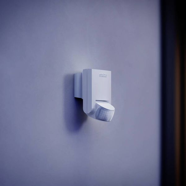 Produktbild: Steinel 660314 Wand, Aufputz PIR-Bewegungsmelder 130&deg; Relais Wei&szlig; IP54