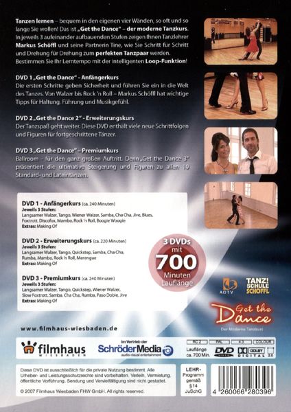 Produktbild: Get the Dance - Bronze-Silber-Gold [3 DVDs]