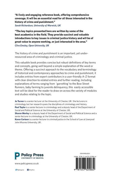 Produktbild: A companion to the history of crime and criminal justice