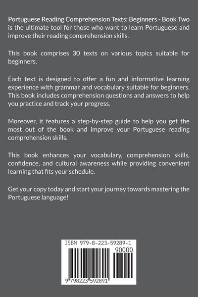 Produktbild: Portuguese Reading Comprehension Texts