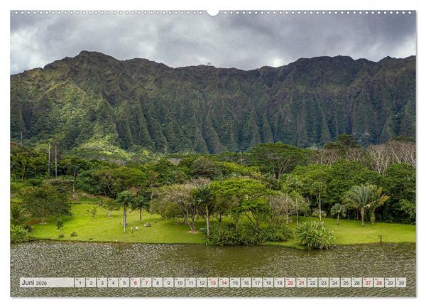 Produktbild: Aloha Hawaii (hochwertiger Premium Wandkalender 2026 DIN A2 quer), Kunstdruck in Hochglanz