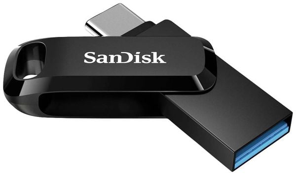 SanDisk Ultra Dual Drive Go USB Type-C™ USB-Stick 512 GB Schwarz SDDDC3-512G-G46 USB-C® (USB 3.2 Gen 1), USB-A (USB 3.2 