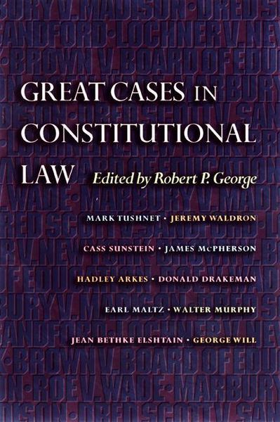 Produktbild: Great Cases in Constitutional Law