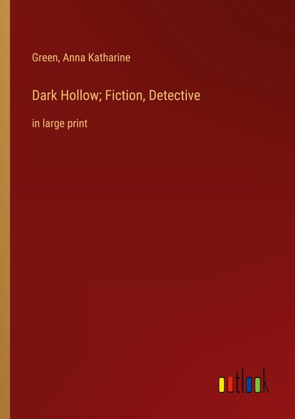 Produktbild: Dark Hollow; Fiction, Detective