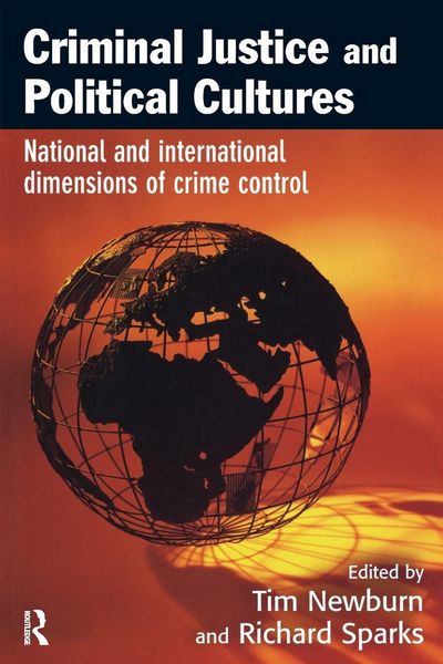 Produktbild: Criminal Justice and Political Cultures
