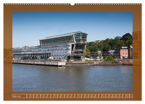 Produktbild: Hamburg, die Weltstadt im Norden von Deutschland (hochwertiger Premium Wandkalender 2026 DIN A2 quer), Kunstdruck in Hochglanz