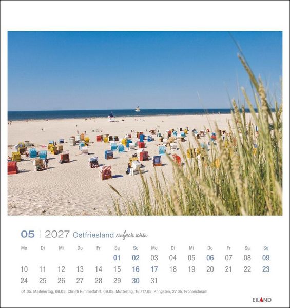 Produktbild: Ostfriesland Postkartenkalender 2027 - einfach sch&ouml;n