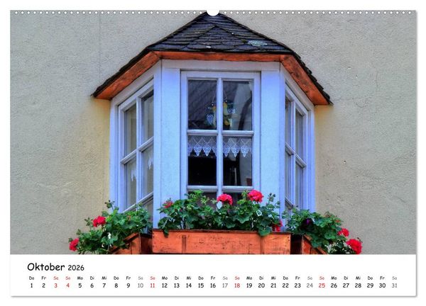Produktbild: Blickf&auml;nge - Fenster und T&uuml;ren (Wandkalender 2026 DIN A2 quer), CALVENDO Monatskalender