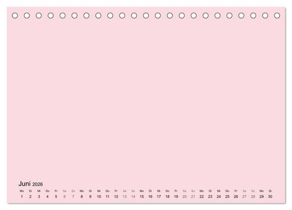 Produktbild: DIY Bastel-Kalender -Warme Pastell Farben- Zum Selbstgestalten (Tischkalender 2026 DIN A5 quer), CALVENDO Monatskalender