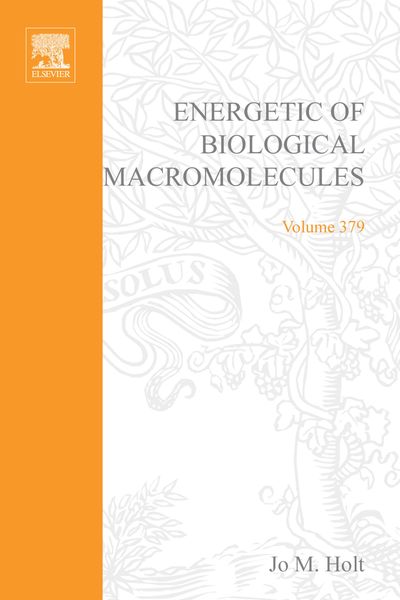 Produktbild: Energetics of Biological Macromolecules, Part D