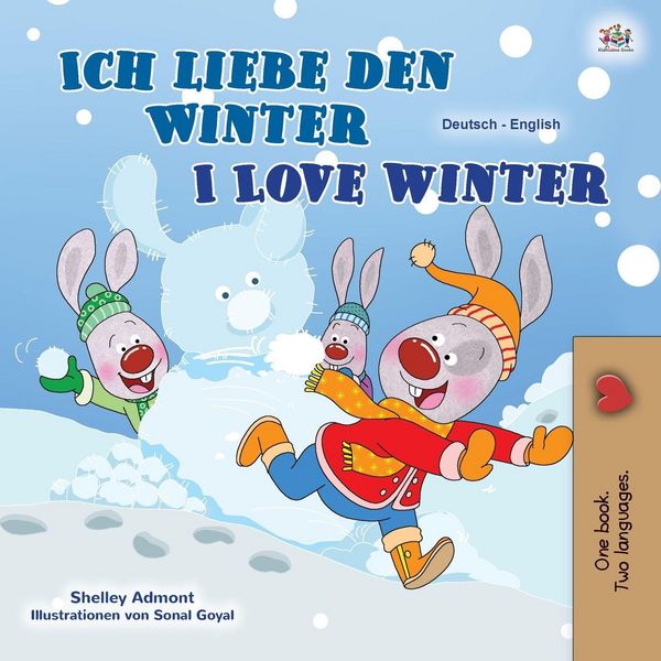 Produktbild: I Love Winter (German English Bilingual Book for Kids)