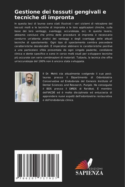 Produktbild: Gestione dei tessuti gengivali e tecniche di impronta