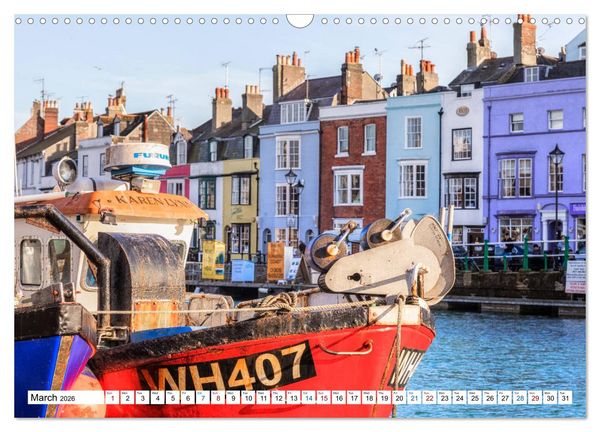 Produktbild: Dorset (Wall Calendar 2026 DIN A3 landscape), CALVENDO 12 Month Wall Calendar