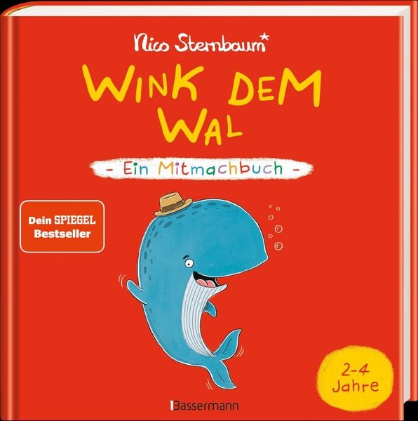 Produktbild: Wink dem Wal - Ein Mitmachbuch zum Sch&uuml;tteln, Schaukeln, Pusten, Klopfen und sehen, was dann passiert