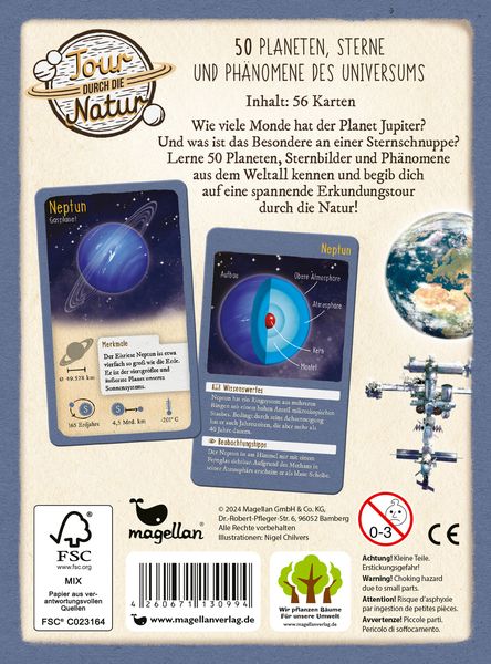 Produktbild: Tour durch die Natur - 50 Planeten, Sterne und Ph&auml;nomene des Universums
