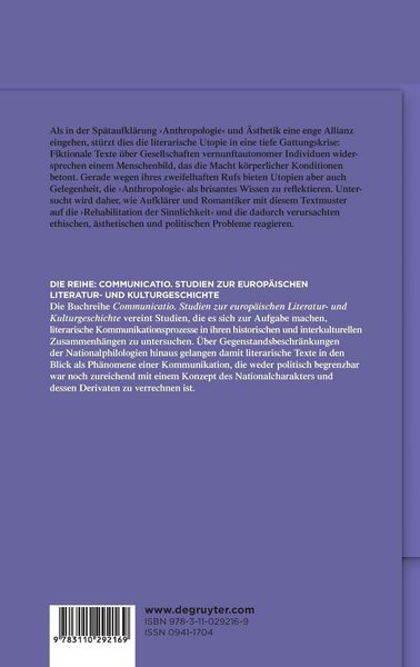 Produktbild: Idealstaat und Anthropologie