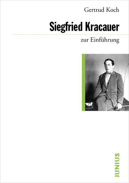 Produktbild: Siegfried Kracauer zur Einführung