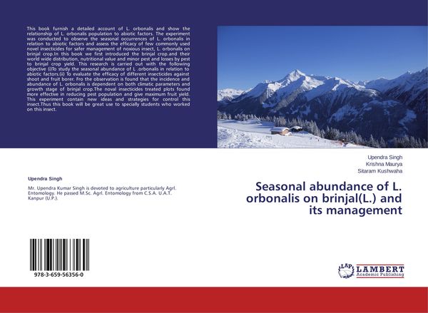 Produktbild: Seasonal abundance of L. orbonalis on brinjal(L.) and its management