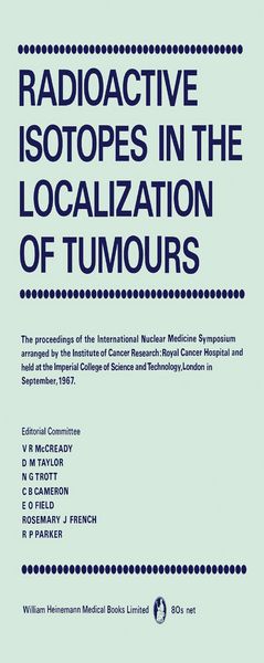 Produktbild: Radioactive Isotopes in the Localization of Tumours