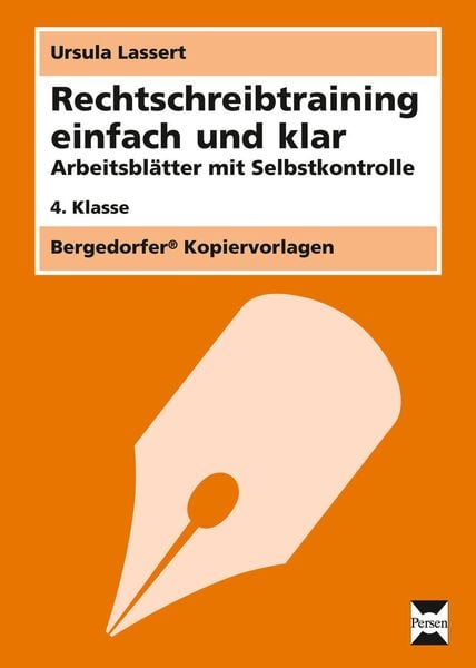 Produktbild: Rechtschreibtraining einfach und klar - 4. Kl.