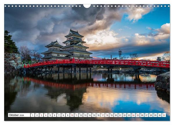 Produktbild: Japan. Im Land des L&auml;chelns (Wandkalender 2026 DIN A3 quer), CALVENDO Monatskalender