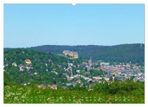 Produktbild: Marburg 2026 (hochwertiger Premium Wandkalender 2026 DIN A2 quer), Kunstdruck in Hochglanz