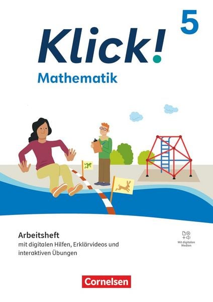 Produktbild: Klick! Mathematik 5. Schuljahr - Arbeitsheft mit digitalen Medien
