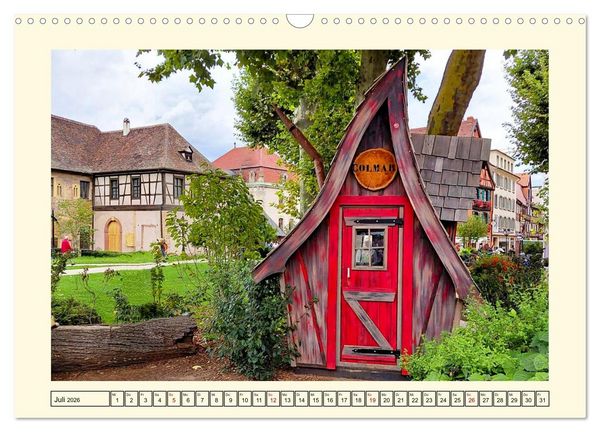 Produktbild: Elsass - Immer eine Reise wert (Wandkalender 2026 DIN A3 quer), CALVENDO Monatskalender